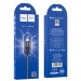 Кабель USB - Apple lightning Hoco X50 Excellent (повр. уп) 100см 2,4A  (black) (238243)#2049571