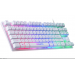 Клавиатура DEFENDER Breath GK-184 RU, проводная игровая ,белая,радужная,87кн.#2049967
