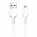 Кабель USB - Lightning HOCO X13 1.0м 2.4A (белый), шт#2050758