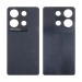 Задняя крышка для Infinix Note 30 4G (X6833B/X6716B) Черный (имитация кожи)#2074577