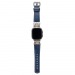 Ремешок - ApW40 экокожа Apple Watch 42/44/45/49 mm (dark blue) (238271)#2051276