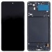 Дисплей для Samsung Galaxy A71 (A715F) модуль с рамкой Черный - (OLED) (Full Size)#2069952