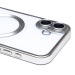 Чехол-накладка - SM027 SafeMag для "Apple iPhone 16 Plus" (silver) (235509)#2081084