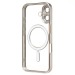 Чехол-накладка - SM027 SafeMag для "Apple iPhone 16" (silver) (235504)#2081048