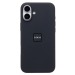 Чехол-накладка ORG Silicone Case SafeMag с анимацией для "Apple iPhone 16 Plus" (black) (235633)#2052082