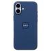 Чехол-накладка ORG Silicone Case SafeMag с анимацией для "Apple iPhone 16 Plus" (dark blue) (235638)#2052095
