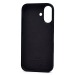 Чехол-накладка Silicone Case SafeMag с анимацией для "Apple iPhone 16" (black) (235625)#2052750