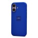 Чехол-накладка Silicone Case SafeMag с анимацией для "Apple iPhone 16" (brilliant blue) (235631)#2052746