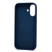 Чехол-накладка Silicone Case SafeMag с анимацией для "Apple iPhone 16" (dark blue) (235630)#2052744