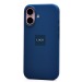 Чехол-накладка Silicone Case SafeMag с анимацией для "Apple iPhone 16" (dark blue) (235630)#2052742