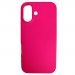 Чехол силиконовый iPhone 16 Silicone Cover Nano 2mm фуксия#2052045