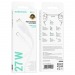 Кабель Type-C - Apple lightning Borofone BX111 Feliz PD 27W 100см 3A  (white) (235095)#2053452