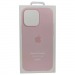 Чехол iPhone 14 Pro Max Silicone Case MagSafe OR с Анимацией Chalk Pink#2053990