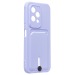 Чехол-накладка - SC304 с картхолдером для "Honor 200 lite" (light violet) (232712)#2061839