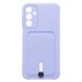 Чехол-накладка - SC304 с картхолдером для "Samsung Galaxy A15 5G" (light violet) (226205)#2059313