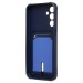 Чехол-накладка - SC304 с картхолдером для "Samsung Galaxy A15" (dark blue) (238136)#2063212