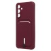Чехол-накладка - SC304 с картхолдером для "Samsung Galaxy A16 5G" (bordo) (237554)#2059324