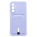 Чехол-накладка - SC304 с картхолдером для "Samsung Galaxy A16 5G" (light violet) (237555)#2059325