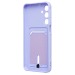 Чехол-накладка - SC304 с картхолдером для "Samsung Galaxy A16 5G" (light violet) (237555)#2063226