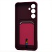 Чехол-накладка - SC304 с картхолдером для "Samsung Galaxy S24FE" (bordo) (237266)#2063222