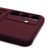Чехол-накладка - SC304 с картхолдером для "Samsung Galaxy S24FE" (bordo) (237266)#2085363