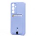 Чехол-накладка - SC304 с картхолдером для "Samsung Galaxy S24FE" (light violet) (237267)#2085364