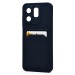 Чехол-накладка - SC337 с картхолдером для "Infinix Smart 9 4G" (dark blue) (236971)#2058183