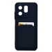 Чехол-накладка - SC337 с картхолдером для "Infinix Smart 9 4G" (dark blue) (236971)#2058184