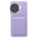 Чехол-накладка - SC337 с картхолдером для "Infinix Zero 40 4G" (light violet) (237052)#2055968