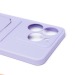 Чехол-накладка - SC337 с картхолдером для "Realme C63 4G" (light violet) (236930)#2105664