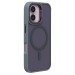 Чехол-накладка - SM026 SafeMag для "Apple iPhone 16" (gray) (236454)#2109901