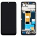 Дисплей для Realme C30S (RMX3690) в рамке + тачскрин (черный) (100% LCD)#2086761