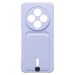 Чехол-накладка - SC304 с картхолдером для "Xiaomi Redmi 14C 4G/Poco C75 4G" (light violet) (236864)#2060041