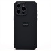 Чехол-накладка Soft Touch с закрытой камерой для Apple iPhone 15 Pro Max (dark gray)#2066238