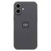 Чехол-накладка ORG Soft Touch с закрытой камерой для "Apple iPhone 16 Plus" (dark gray) (236263)#2062179