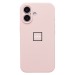 Чехол-накладка ORG Soft Touch с закрытой камерой для "Apple iPhone 16 Plus" (sand pink) (236265)#2062176