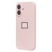 Чехол-накладка ORG Soft Touch с закрытой камерой для "Apple iPhone 16 Plus" (sand pink) (236265)#2062177