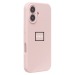 Чехол-накладка ORG Soft Touch с закрытой камерой для "Apple iPhone 16 Plus" (sand pink) (236265)#2062178