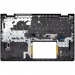 Топ-панель Dell Inspiron 15 3510 черная (для моделей без Type-C)#2058541