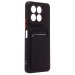Чехол-накладка - SC337 с картхолдером для "Honor X5b/X5b Plus" (black) (238307)#2096627