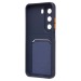 Чехол-накладка - SC337 с картхолдером для "Infinix Hot 50 5G" (dark blue) (237599)#2063158