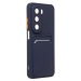 Чехол-накладка - SC337 с картхолдером для "Infinix Hot 50 5G" (dark blue) (237599)#2063159