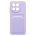 Чехол-накладка - SC337 с картхолдером для "Tecno Spark 30 5G" (light violet) (237663)#2061903