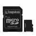 Карта памяти Kingston Copy2 Micro SD (с адаптером), 128gb, черная#2066361