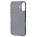 Чехол-накладка - PC091 для "Apple iPhone 16" (matte transparent/black) (236679)#2063204
