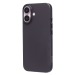 Чехол-накладка - PC091 для "Apple iPhone 16" (matte transparent/black) (236679)#2063206