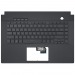 Топ-панель Asus ROG Zephyrus M15 GU502LW серая с RGB-подсветкой (1-зонная)#2171612