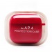 Чехол - Soft touch для кейса "AirPods (4-го поколения)" (rose red) (238199)#2062587