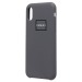 Чехол-накладка ORG Soft Touch для "Apple iPhone X/iPhone XS" (dark gray) (238674)#2063193