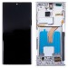 Дисплей для Samsung Galaxy S22 Ultra (S908B/S9080) модуль с рамкой Белый - (OLED)#2086167
